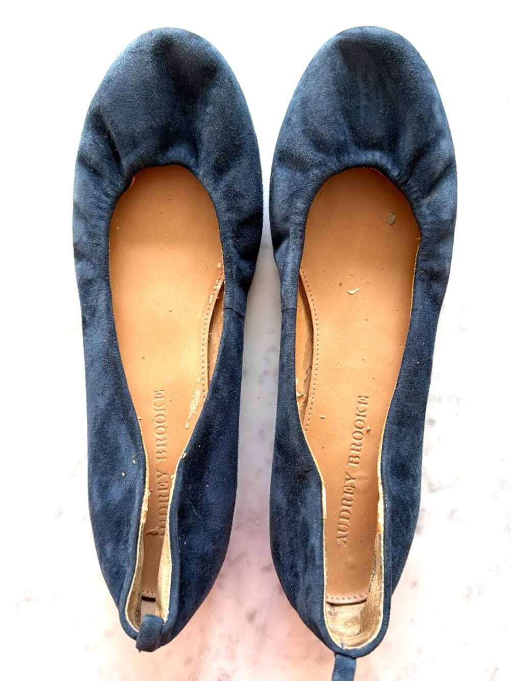 Audrey Brooke Flats 7.5 in Blue